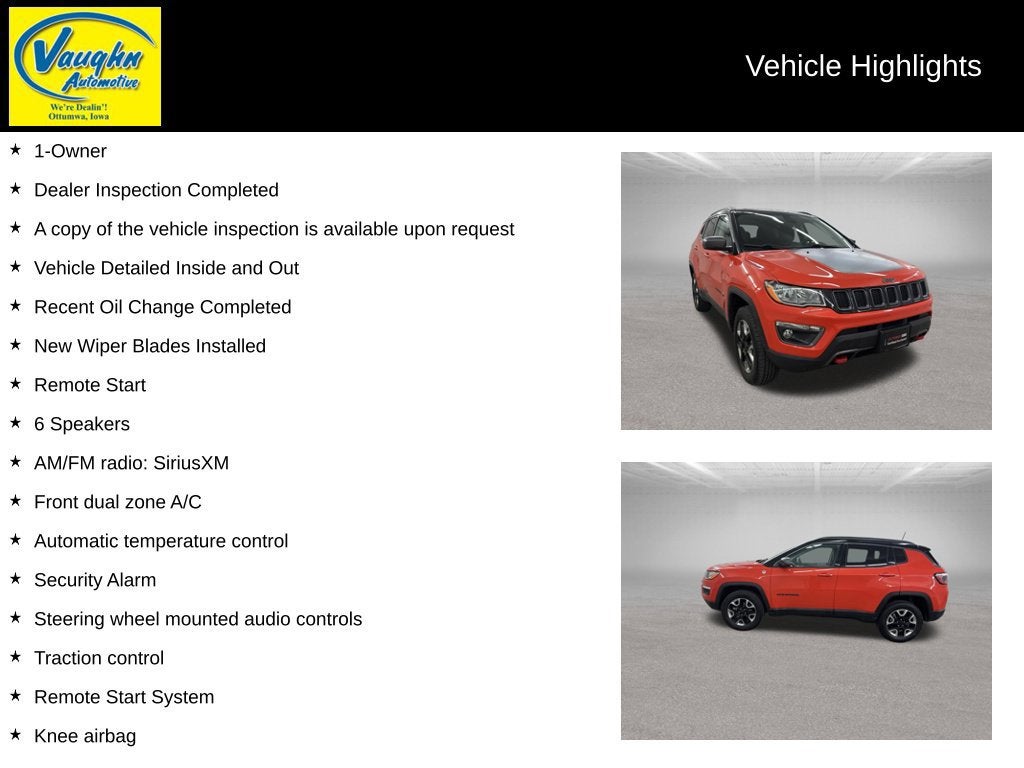 2018 Jeep Compass Trailhawk