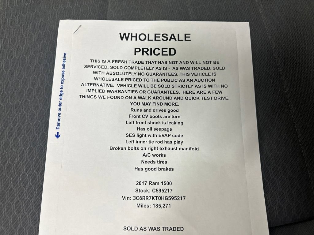 2017 RAM 1500 Express