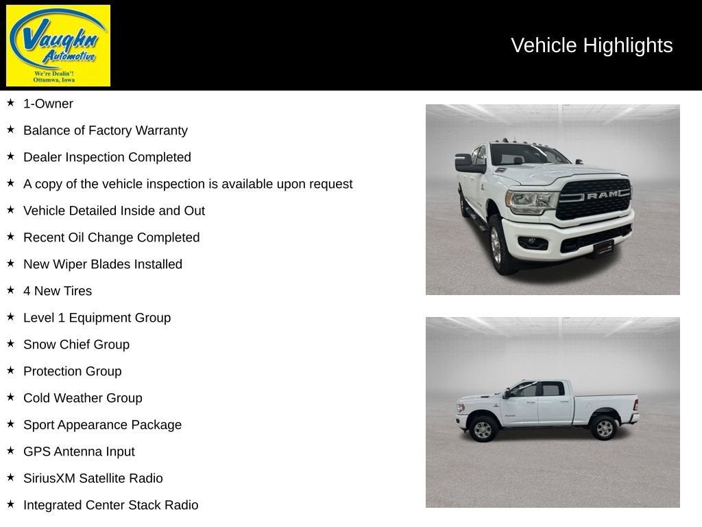 2023 RAM 2500 Big Horn