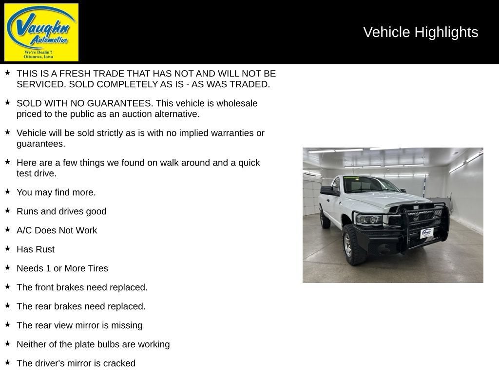 2004 Dodge Ram 2500 SLT
