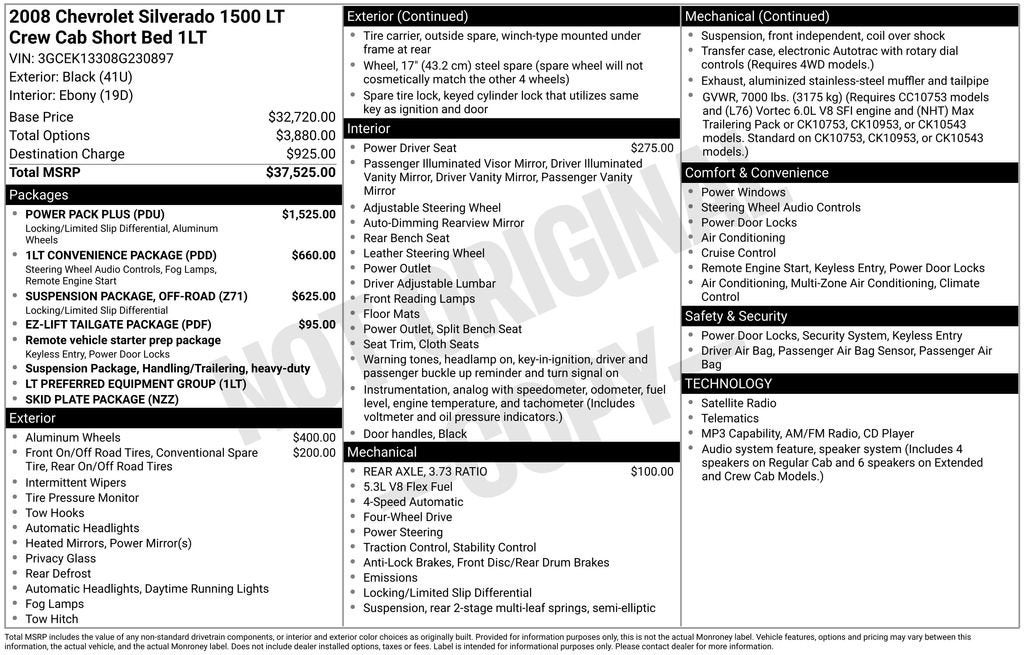 2008 Chevrolet Silverado 1500 LT w/1LT