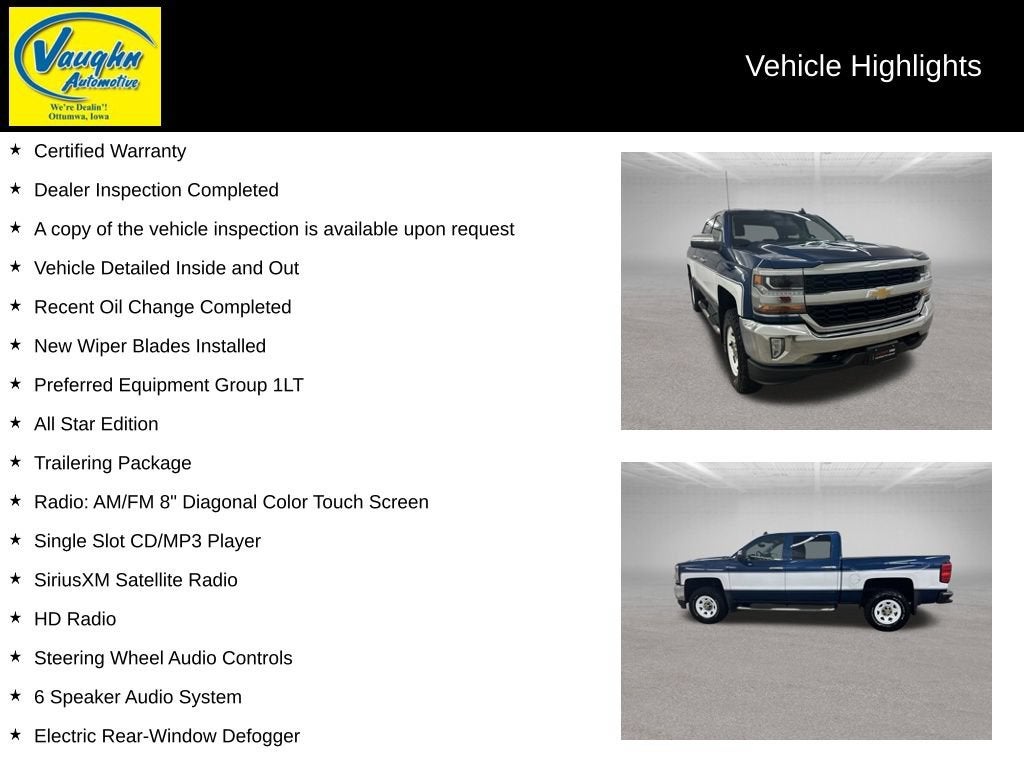 2017 Chevrolet Silverado 1500 LT