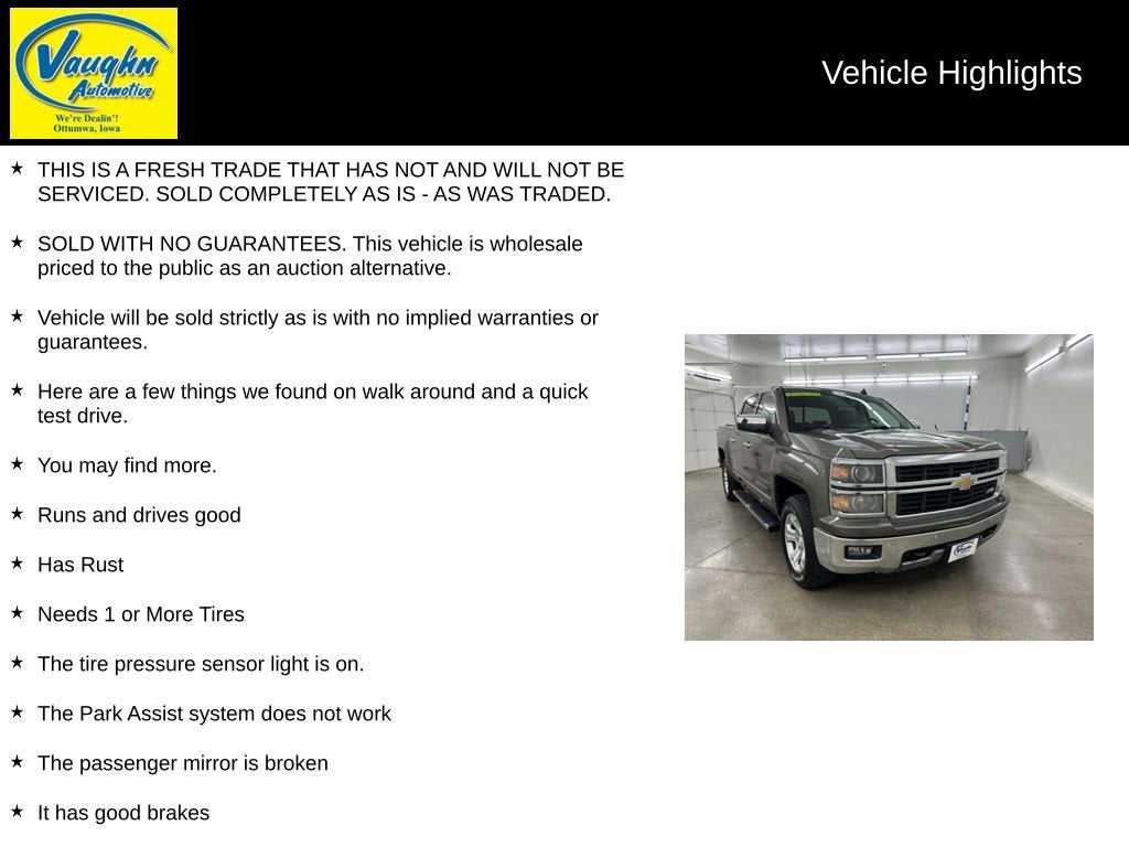 2014 Chevrolet Silverado 1500 LTZ