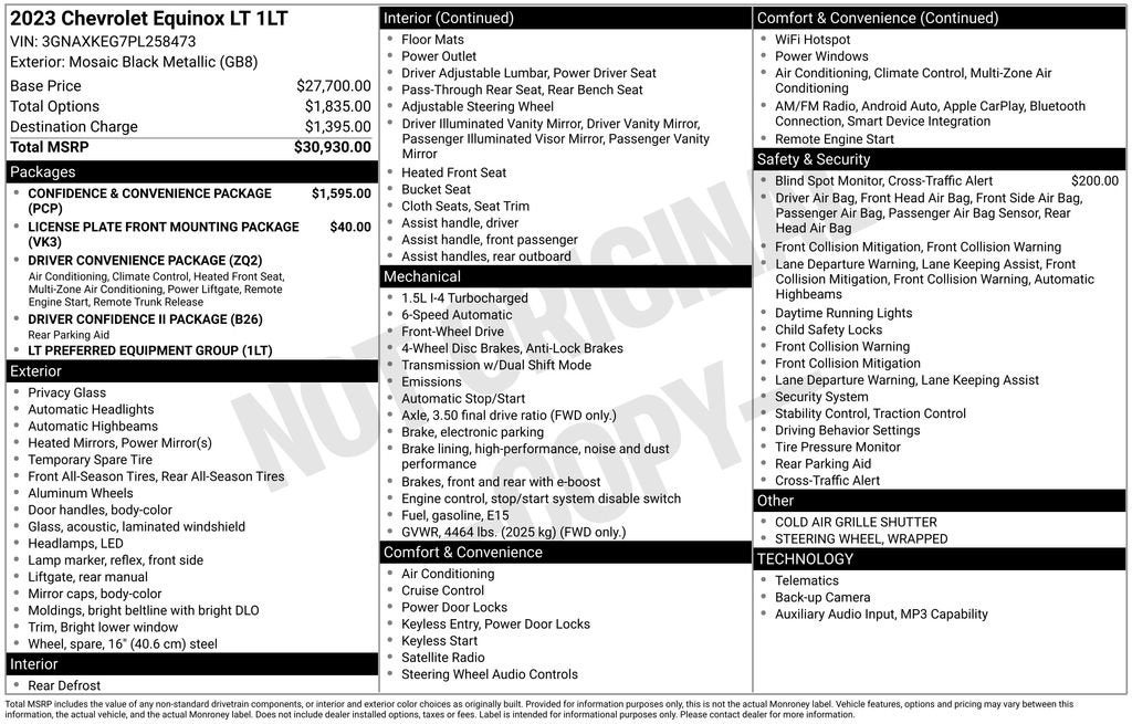 2023 Chevrolet Equinox LT