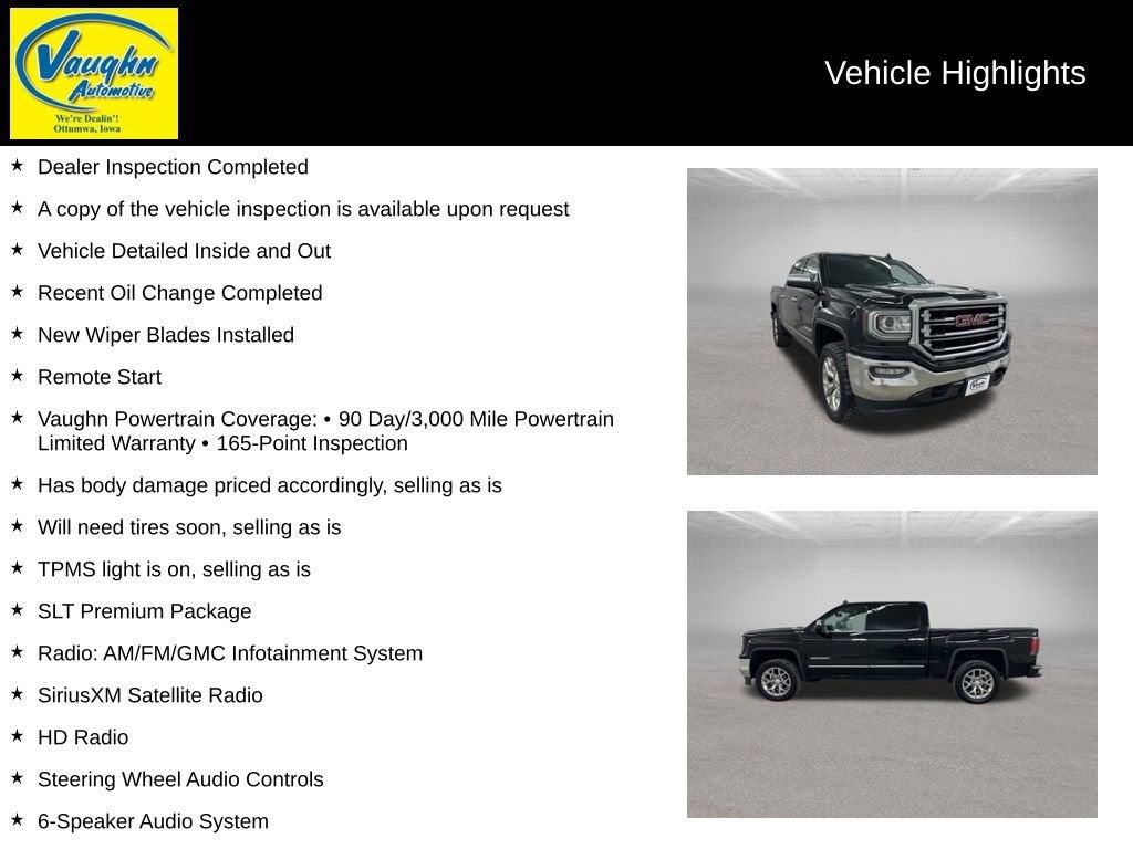 2018 GMC Sierra 1500 SLT