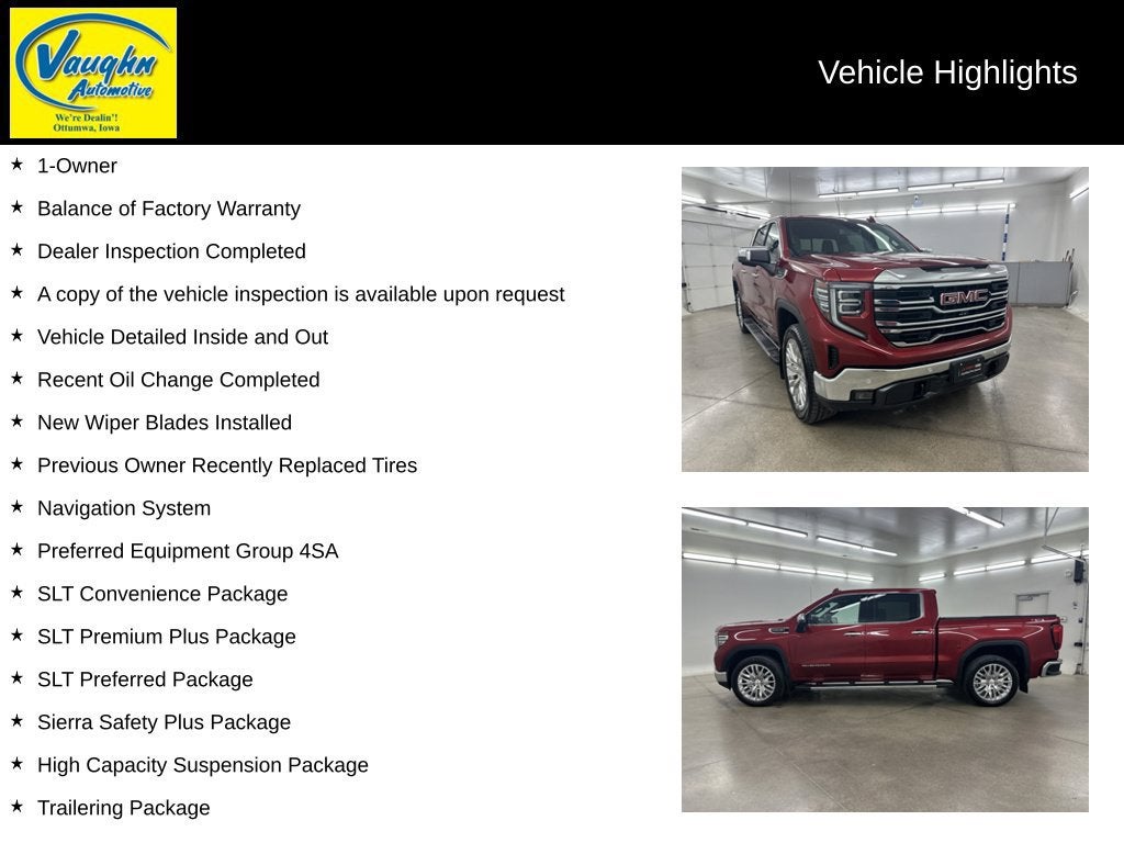 2025 GMC Sierra 1500 SLT
