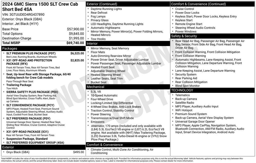2024 GMC Sierra 1500 SLT