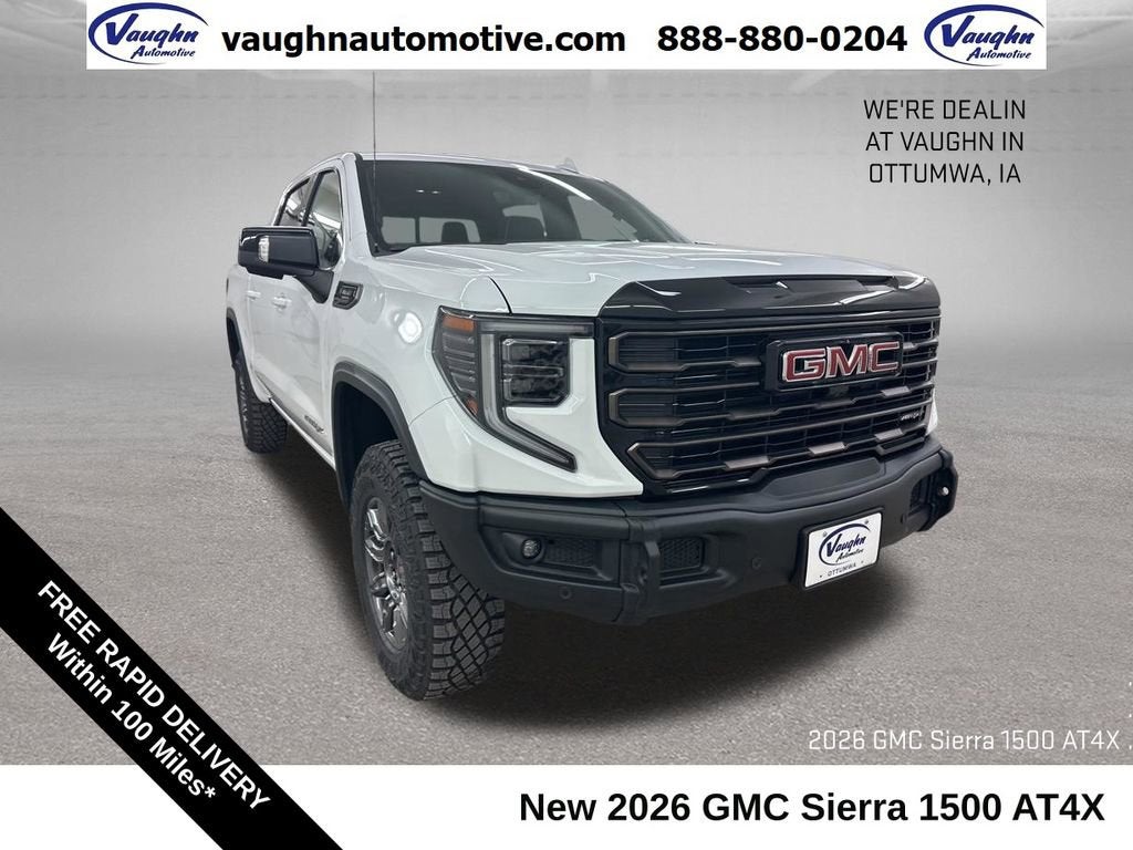 2026 GMC Sierra 1500 AT4X