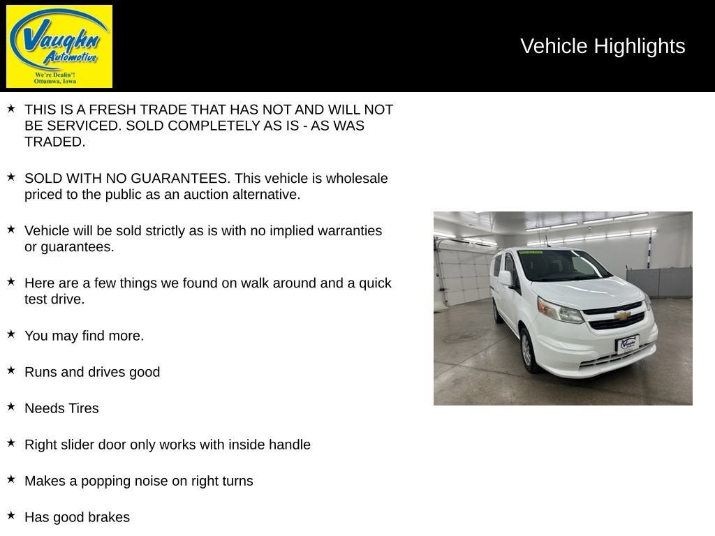 2017 Chevrolet City Express LT