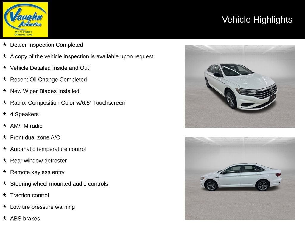 2019 Volkswagen Jetta S