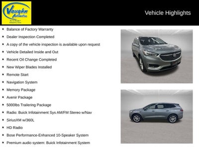 2020 Buick Enclave Avenir