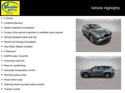 2022 Toyota Highlander XLE