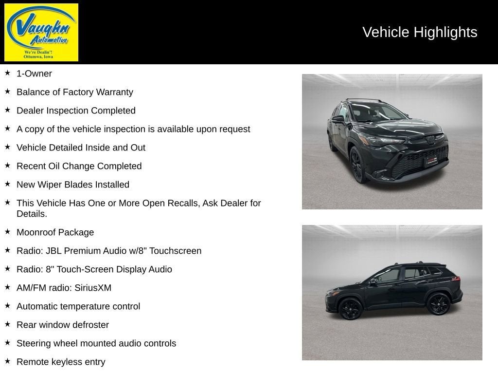 2024 Toyota Corolla Cross Hybrid S