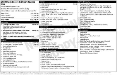 2024 Buick Encore GX Sport Touring