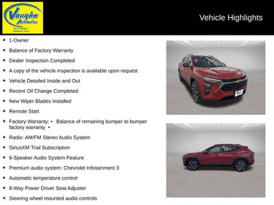 2026 Chevrolet Trax 2RS
