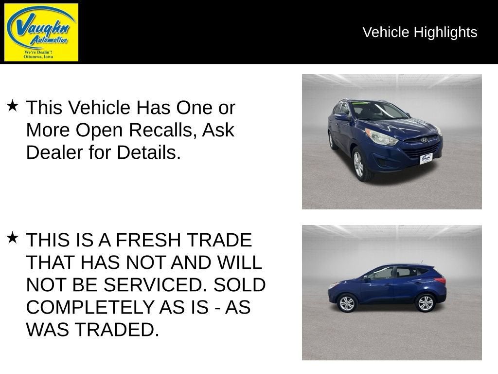 2012 Hyundai Tucson GLS