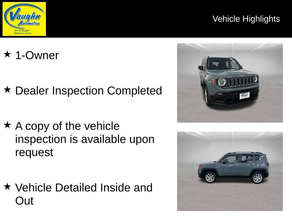 2018 Jeep Renegade Sport