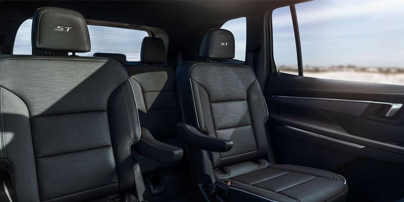 2026 Buick Enclave cabin view with leather seating